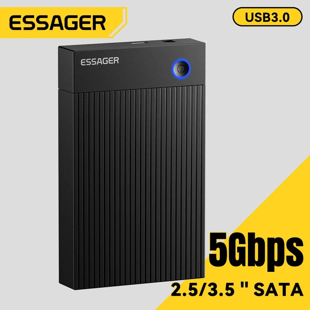 3,5 colių SATA 3.0 kietųjų diskų korpusas USB 3.0