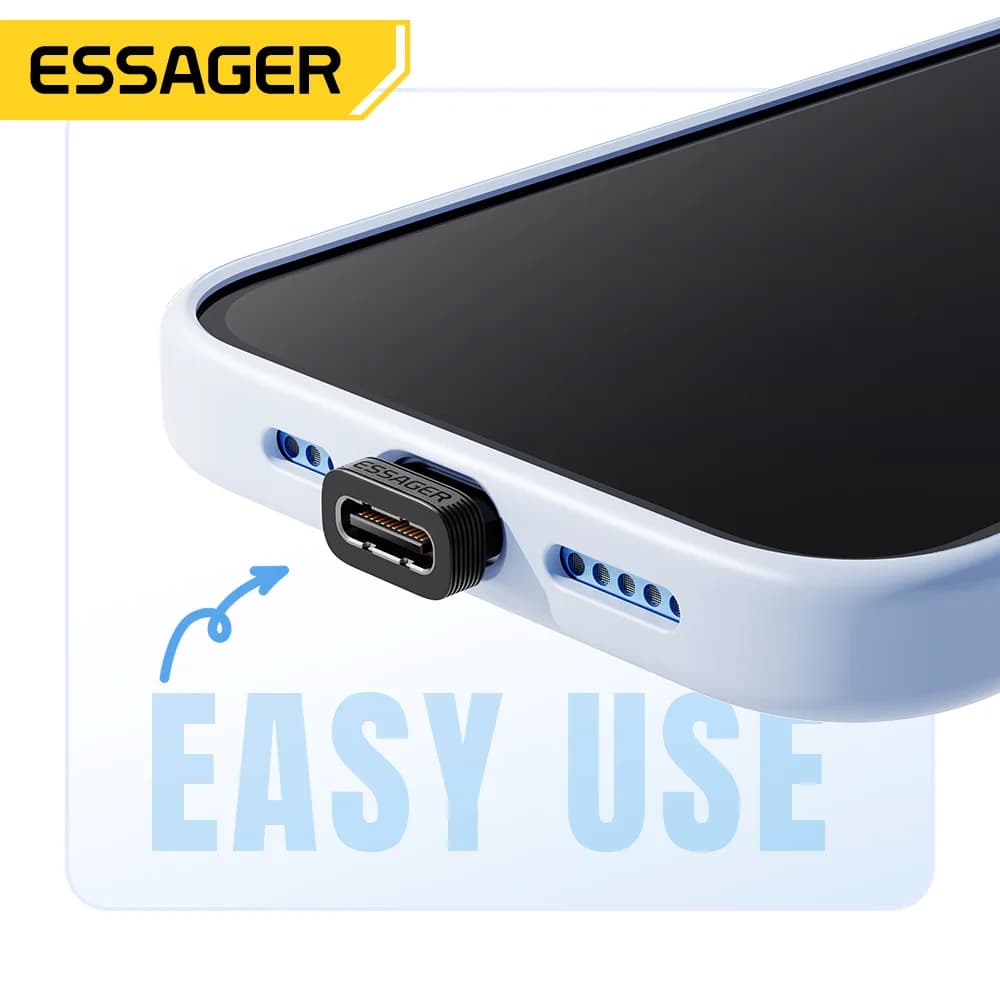USB-C dulkių kamštis su OTG duomenų perdavimo palaikymu