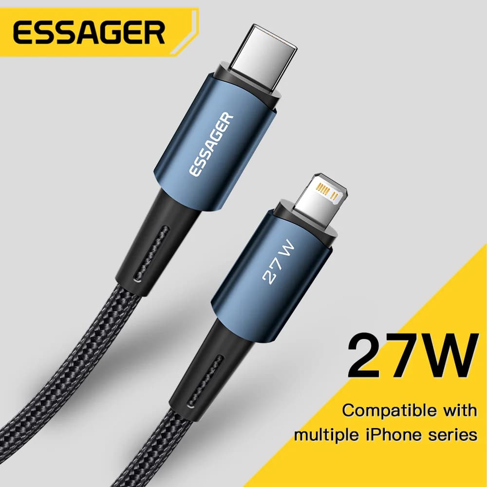 20W USB-C į Lightning greitojo įkrovimo kabelis
