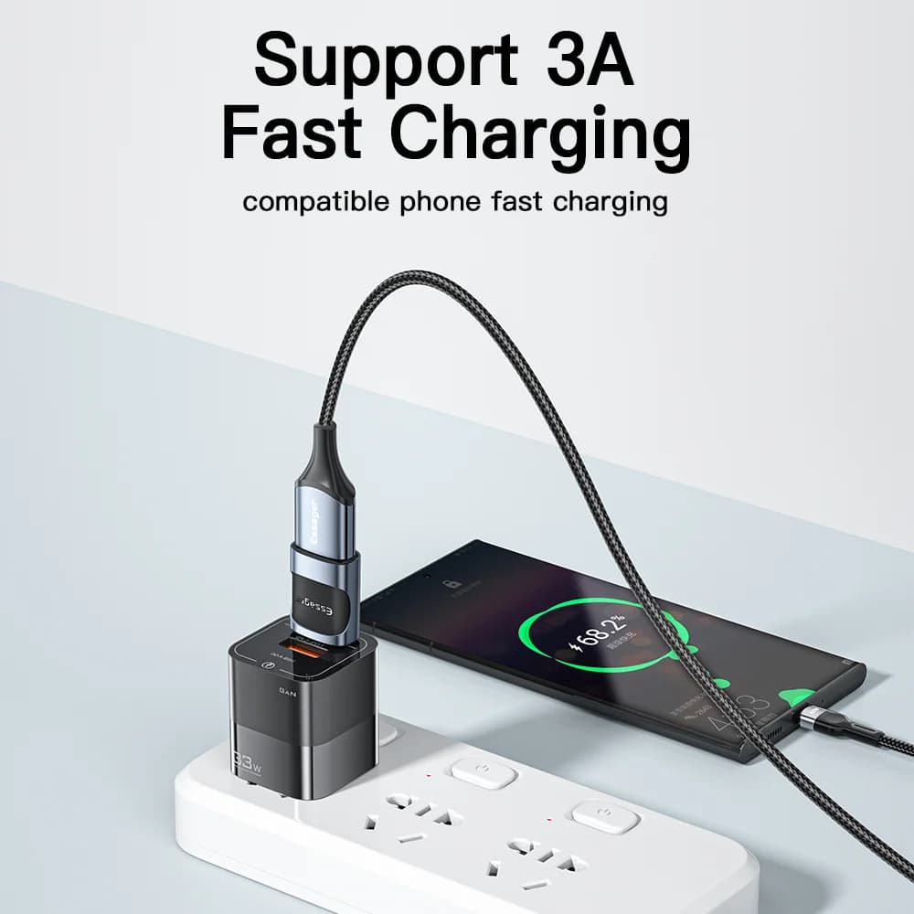 USB-C į Micro USB OTG adapteris
