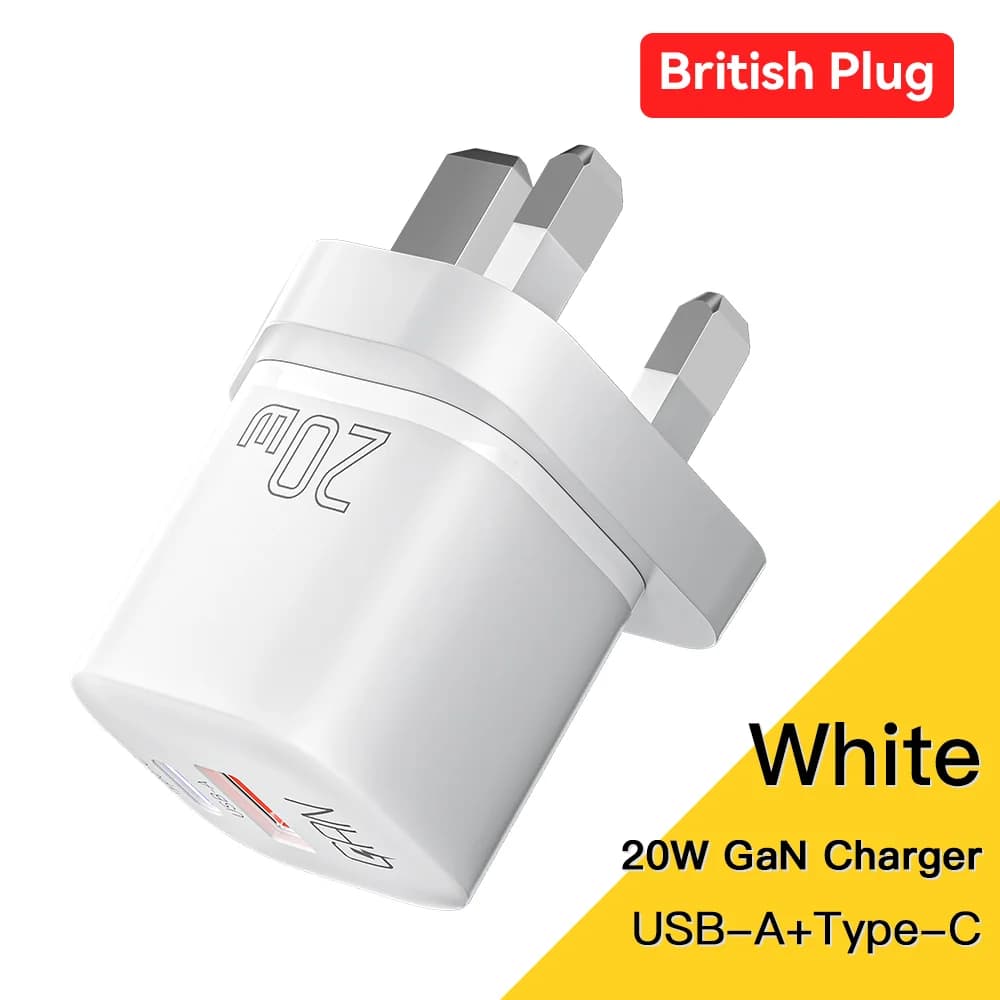 20W GaN USB-C PD greitas tinklo įkroviklis