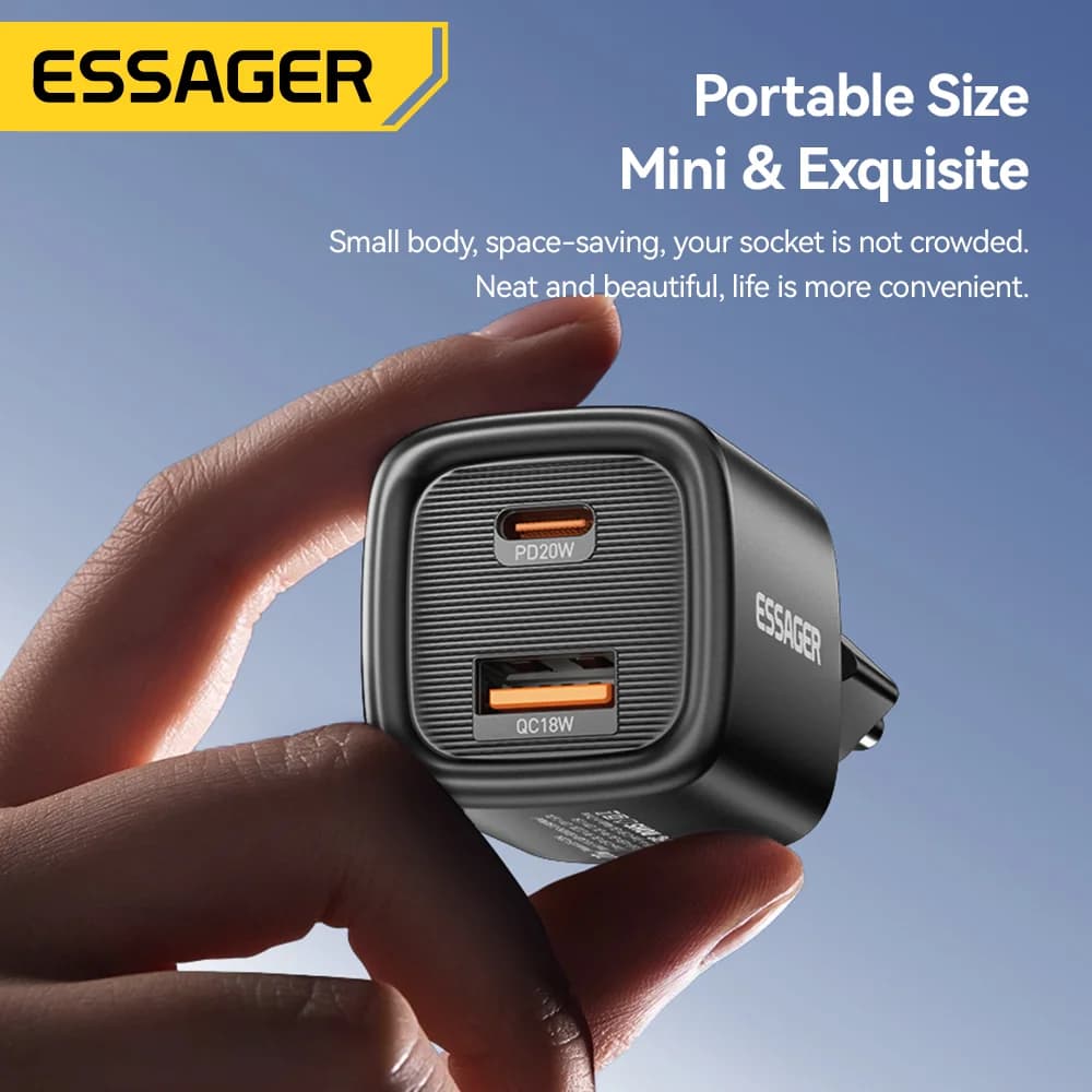 20W USB-C PD greitas įkroviklis