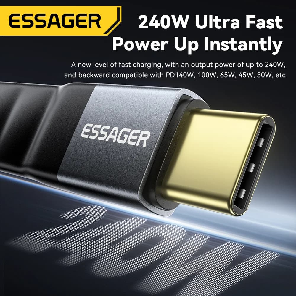 USB 4.0 Type-C kabelis su 40Gbps duomenų perdavimu ir 8K vaizdo išvestimi