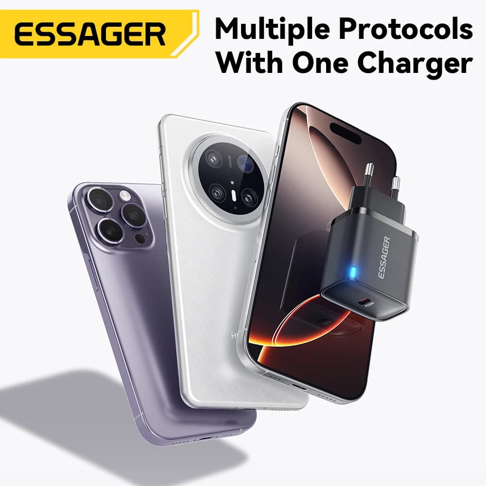 30W Mini USB-C PD greitas įkroviklis