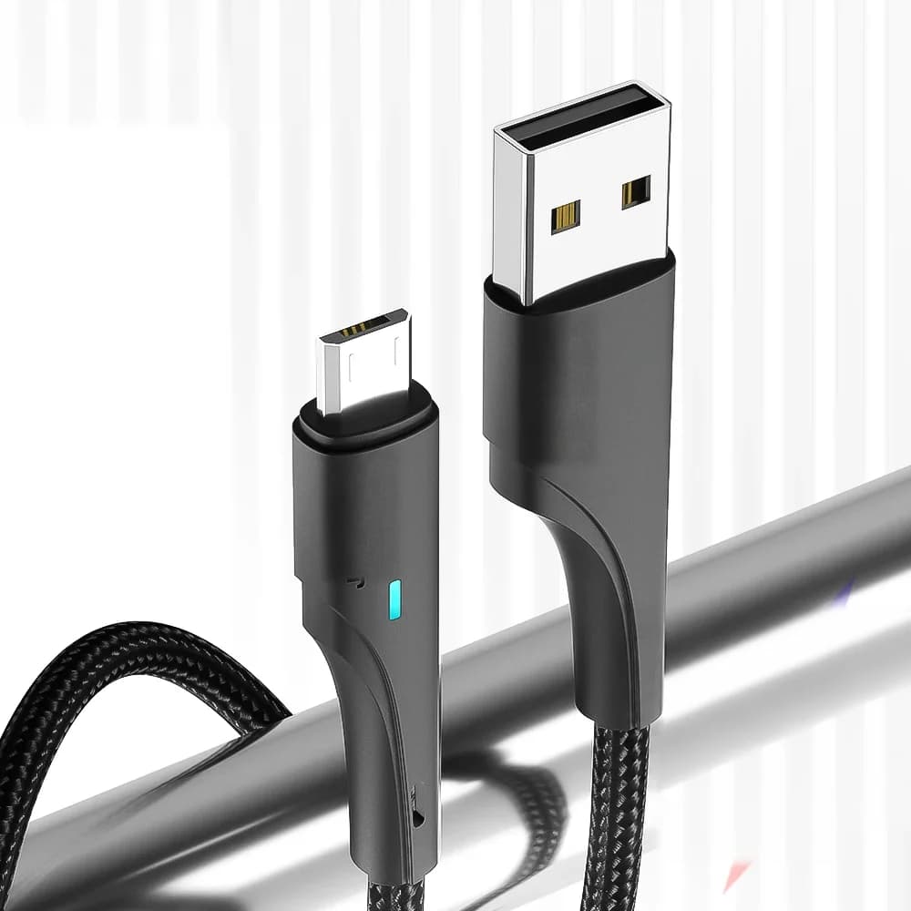 Micro USB greito įkrovimo ir duomenų perdavimo kabelis