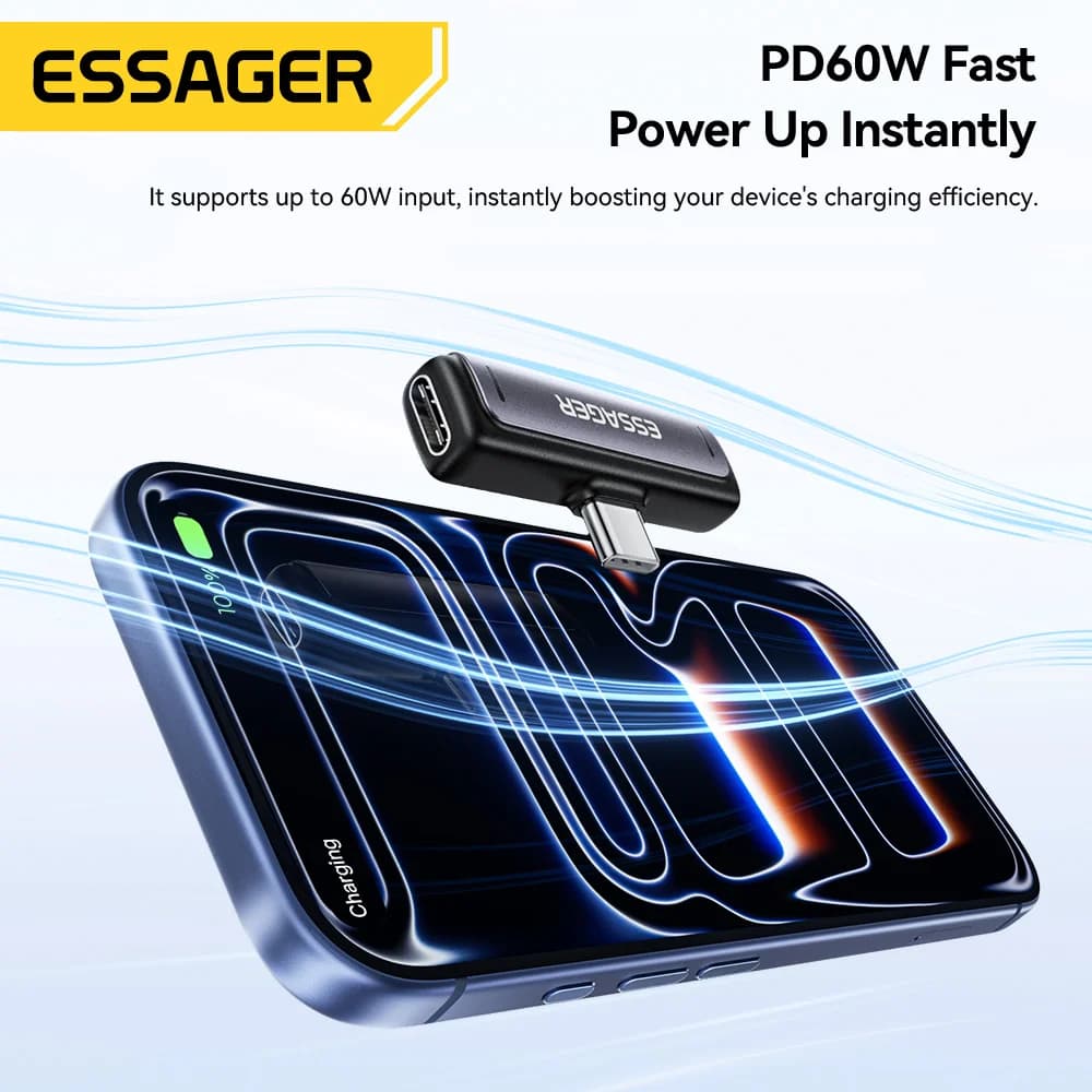 USB-C į 3,5 mm garso ir įkrovimo adapteris