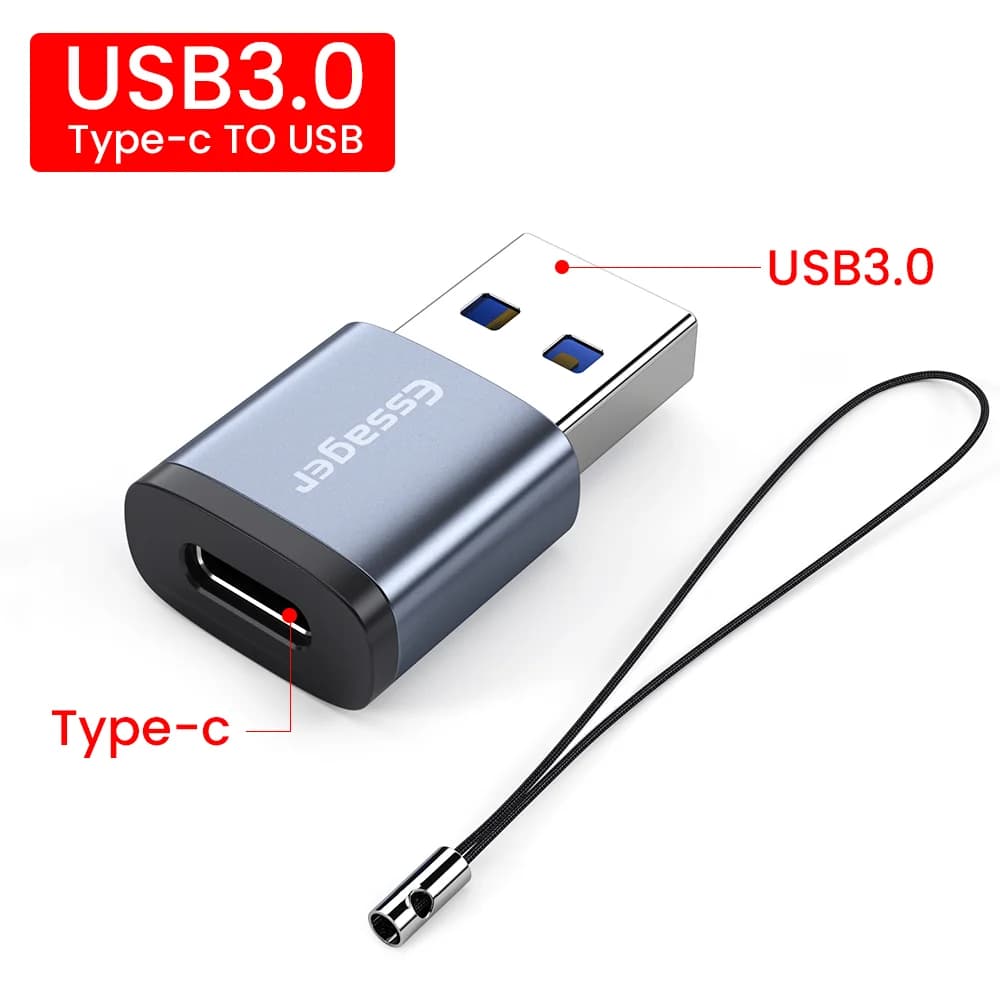 USB Type-C į USB 3.0 moterišką OTG adapteris