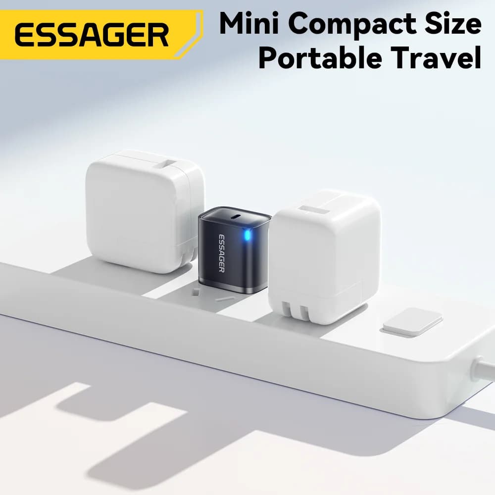 30W mini USB-C kroviklis su „Lightning“ kabelio rinkiniu