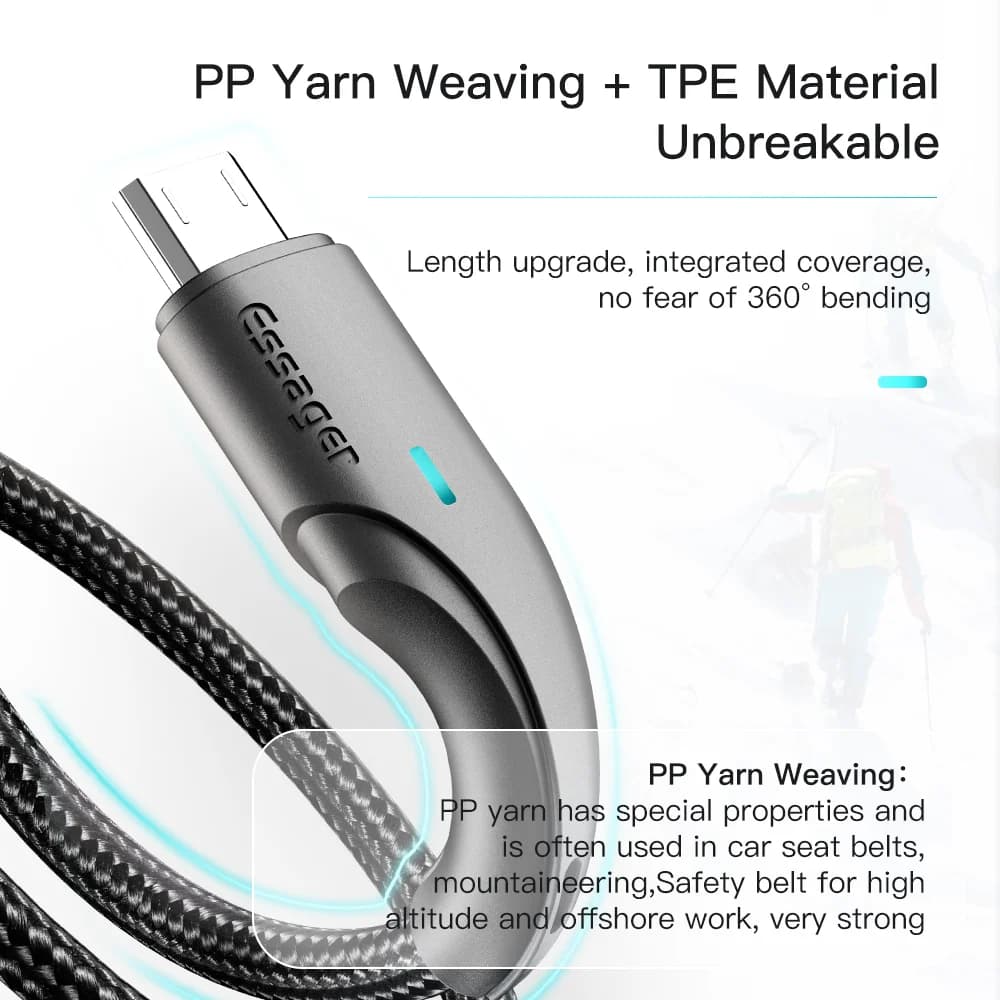 Micro USB Fast Charging Data Cable