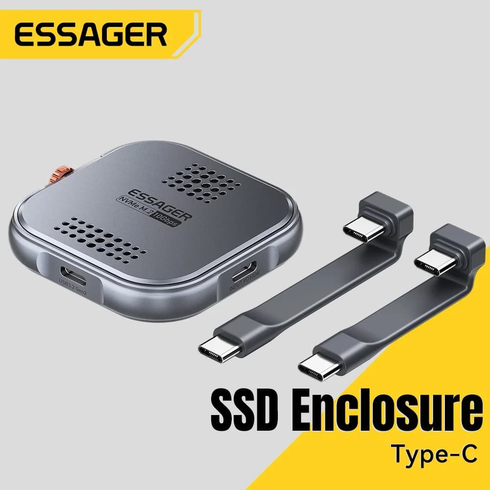 M.2 NVMe SSD dėklas USB 3.2 Gen2 10 Gbps
